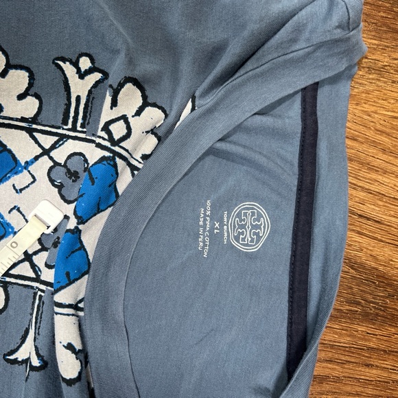 Tory Burch Tee - Sz XL - IMPERFECTIONS - Picture 7 of 11